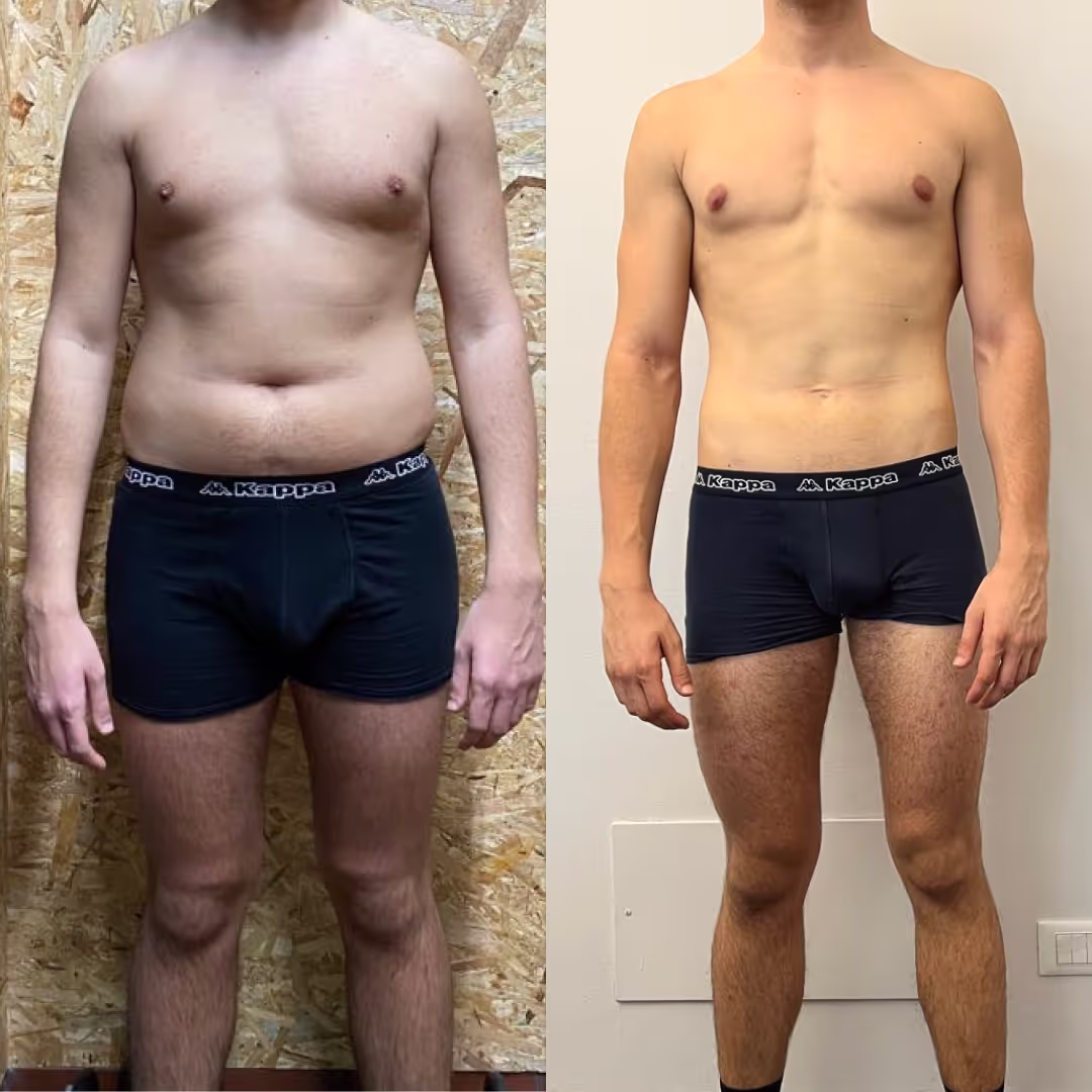 foto di un prima e dopo